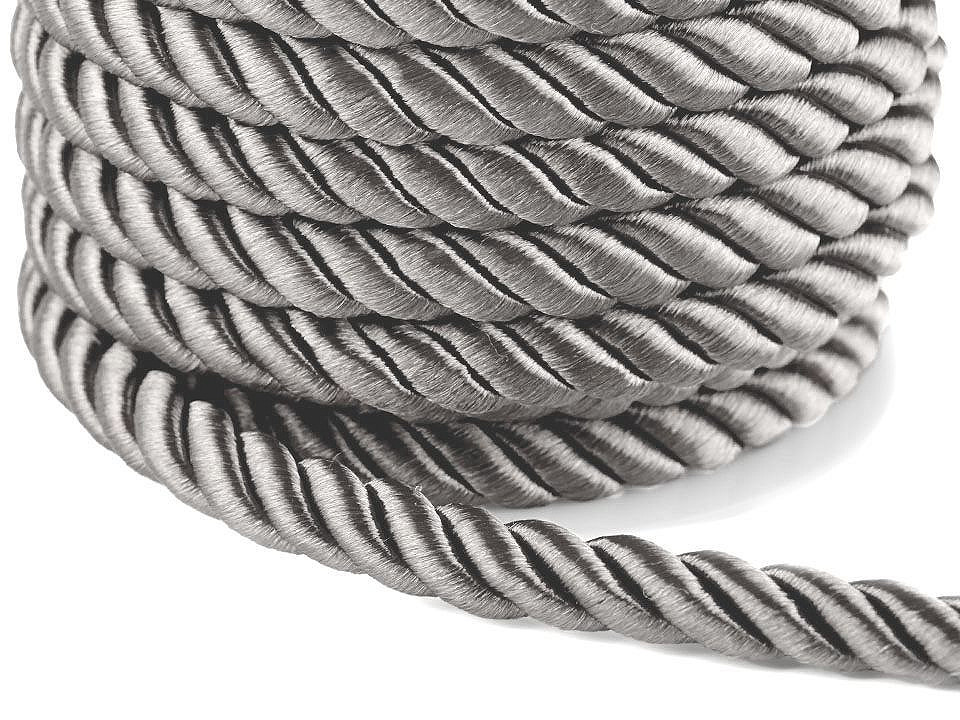 Șnur răsucit, ø10 mm - Maro bronz (10 Metri)