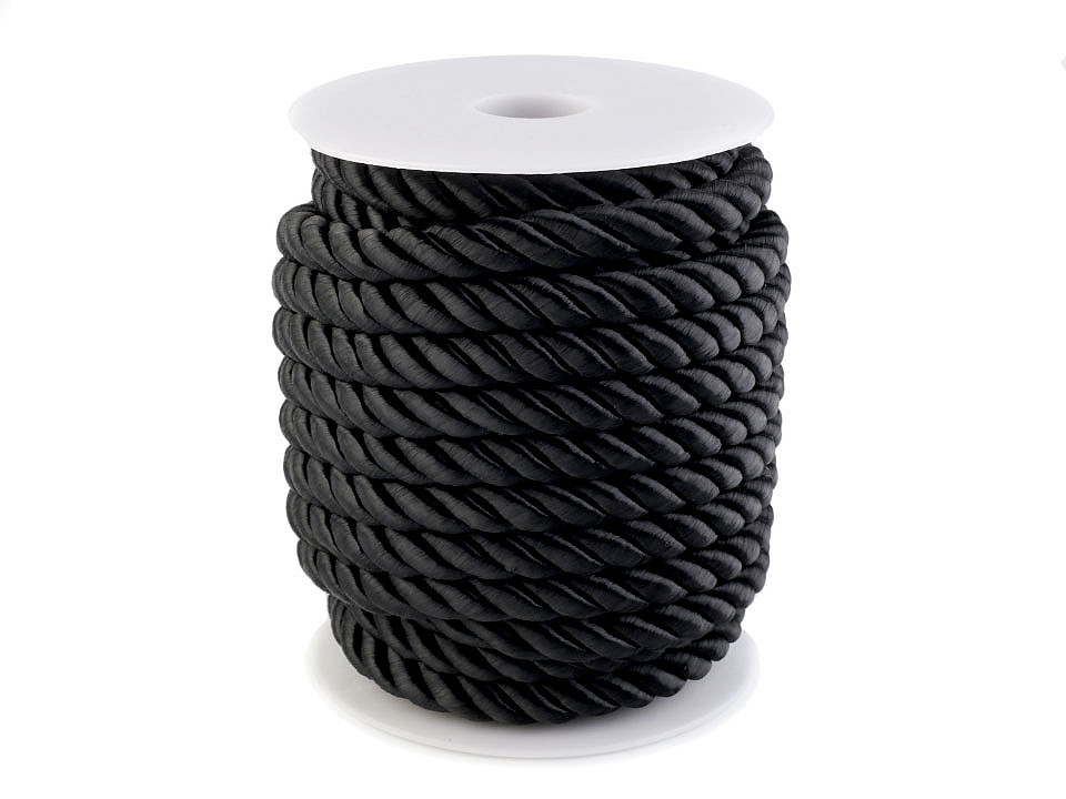 Șnur răsucit, ø10 mm - Maro bronz (10 Metri)