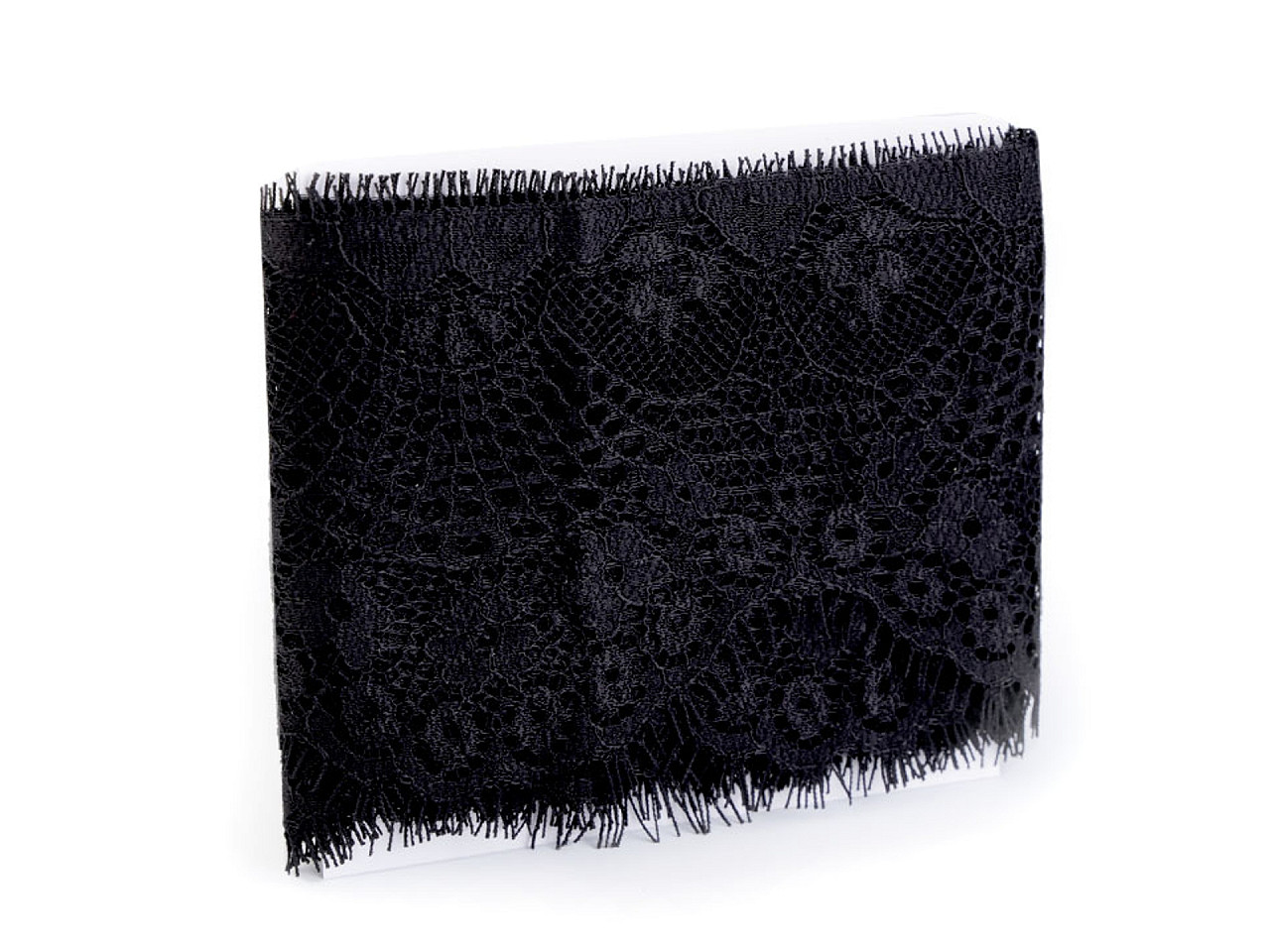 Dantelă franțuzească, lățime 90 mm - Roz pudrat (30 Metri)