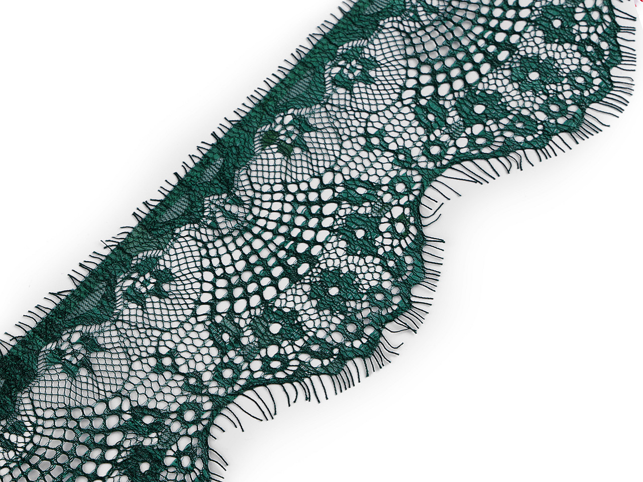 Dantelă franțuzească, lățime 90 mm - Roz pudrat (30 Metri)