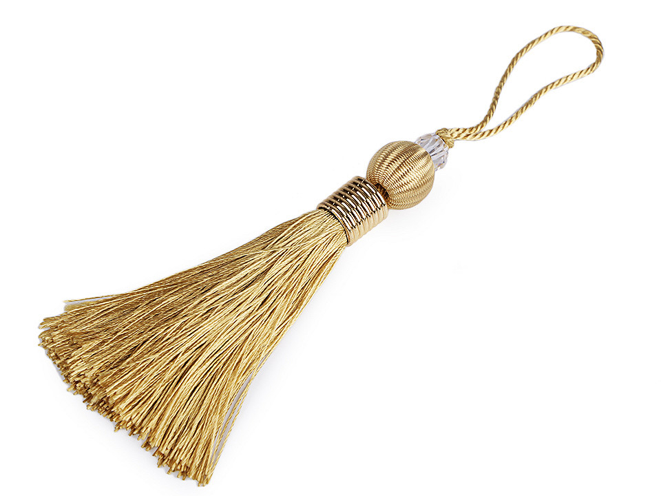 Ciucuri decorativi, 24 cm - Negru (1 Bucată)