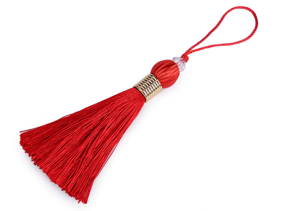 Ciucuri decorativi, 24 cm - Negru (1 Bucată)