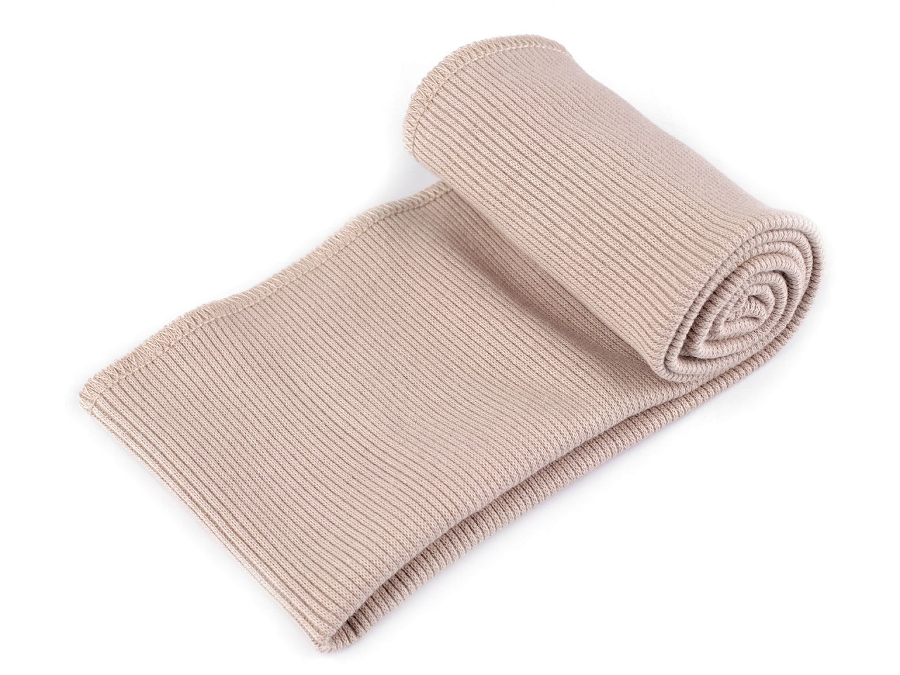 Betelie / bandă tricot elastic,  8x80 cm - Gri închis (1 Bucată)