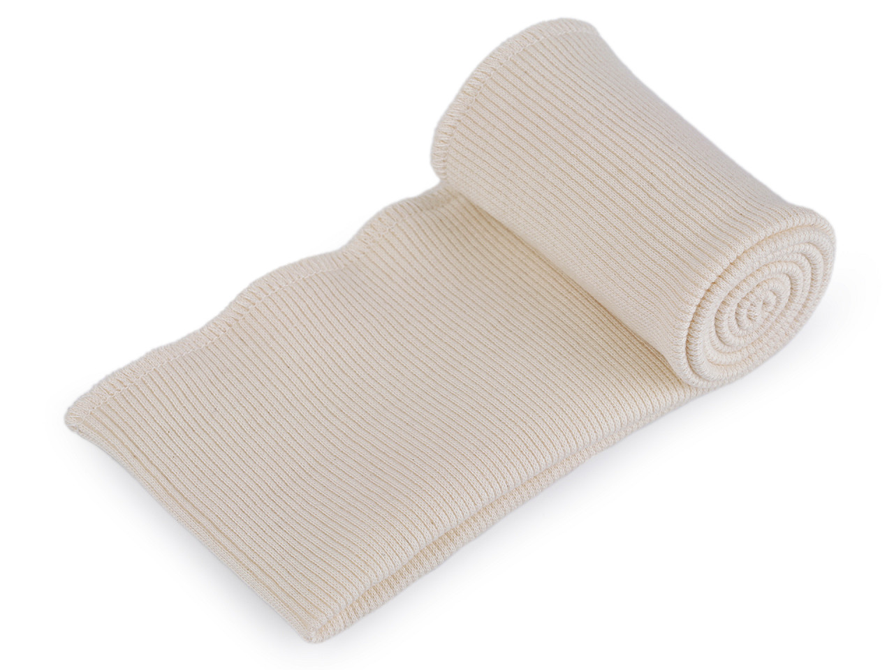 Betelie / bandă tricot elastic,  8x80 cm - Gri închis (1 Bucată)