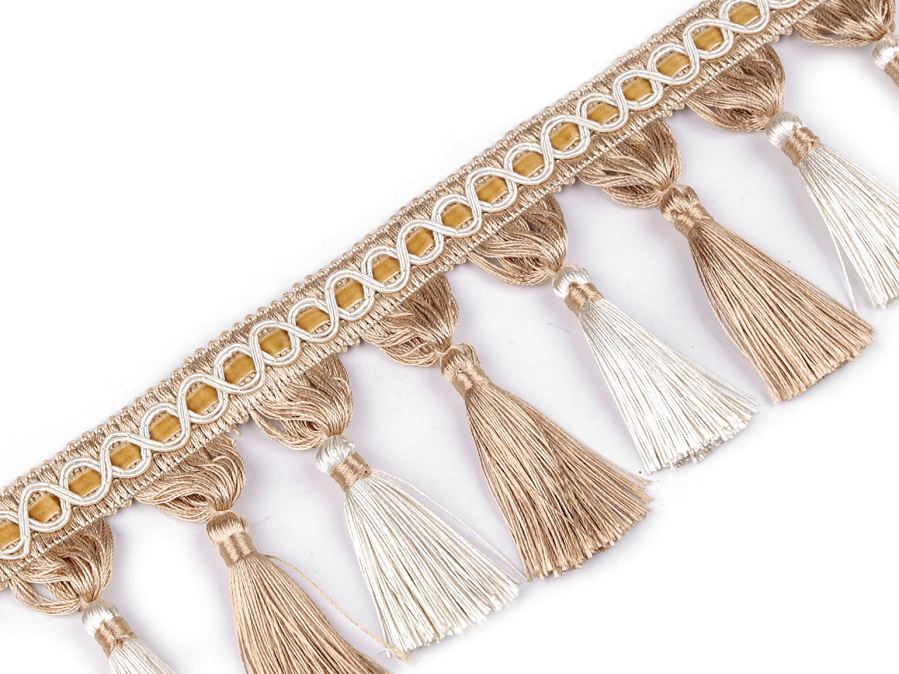 Franjuri 11 cm - Bej deschis (1 Metru)