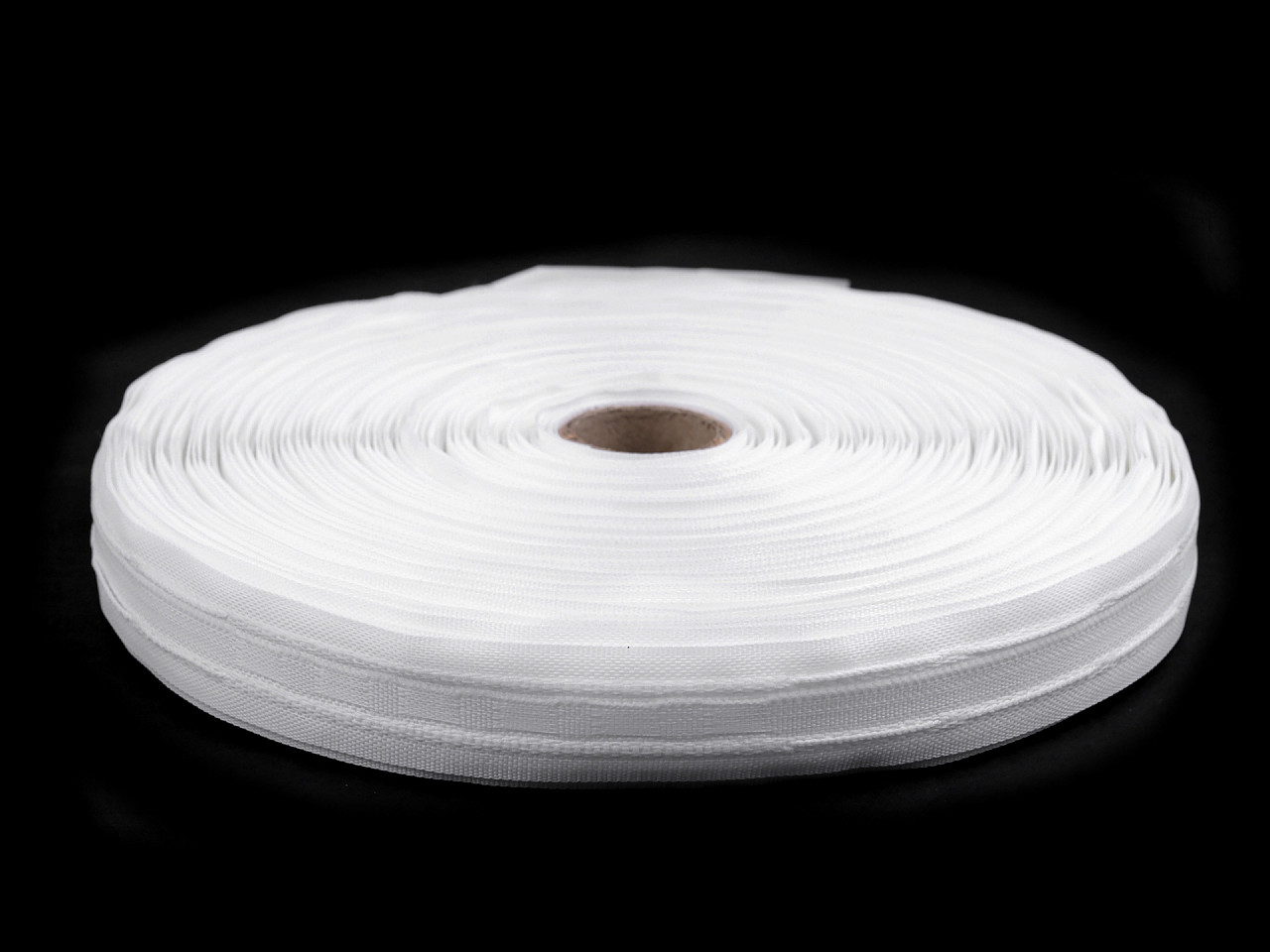 Rejansă perdele latime 25 mm - Alb (50 Metri)