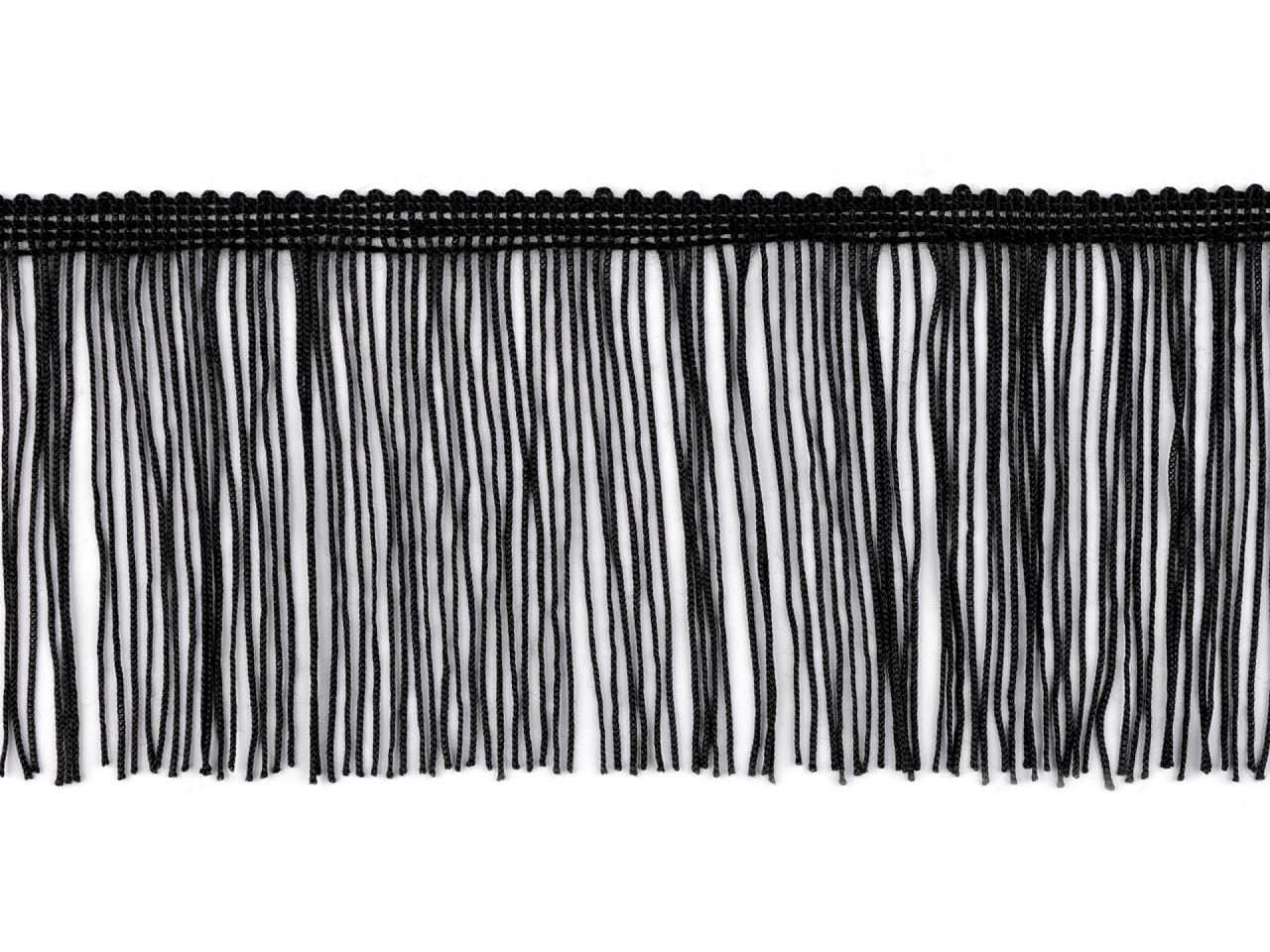 Franjuri lucioase 10 cm - Alb (1 Metru)