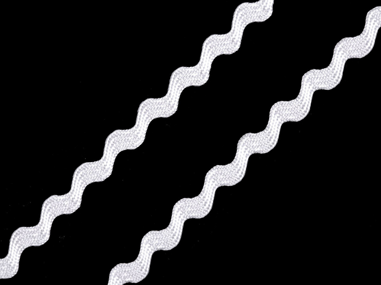 Bandă zig-zag 3,5 mm - Verde irlandez (28 Metri)