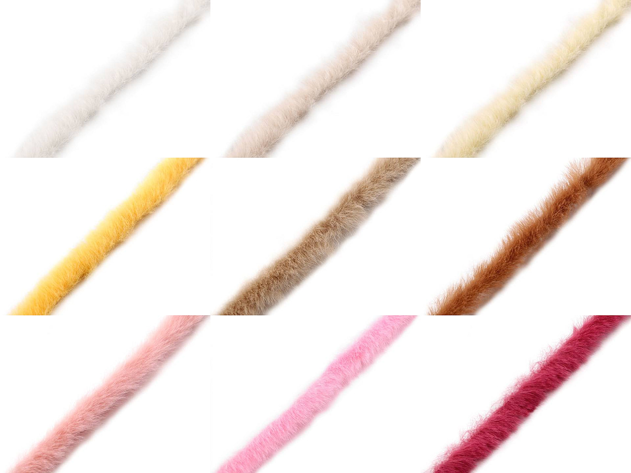 Blana sintetica 1,5 cm - Roz (1 Metru)