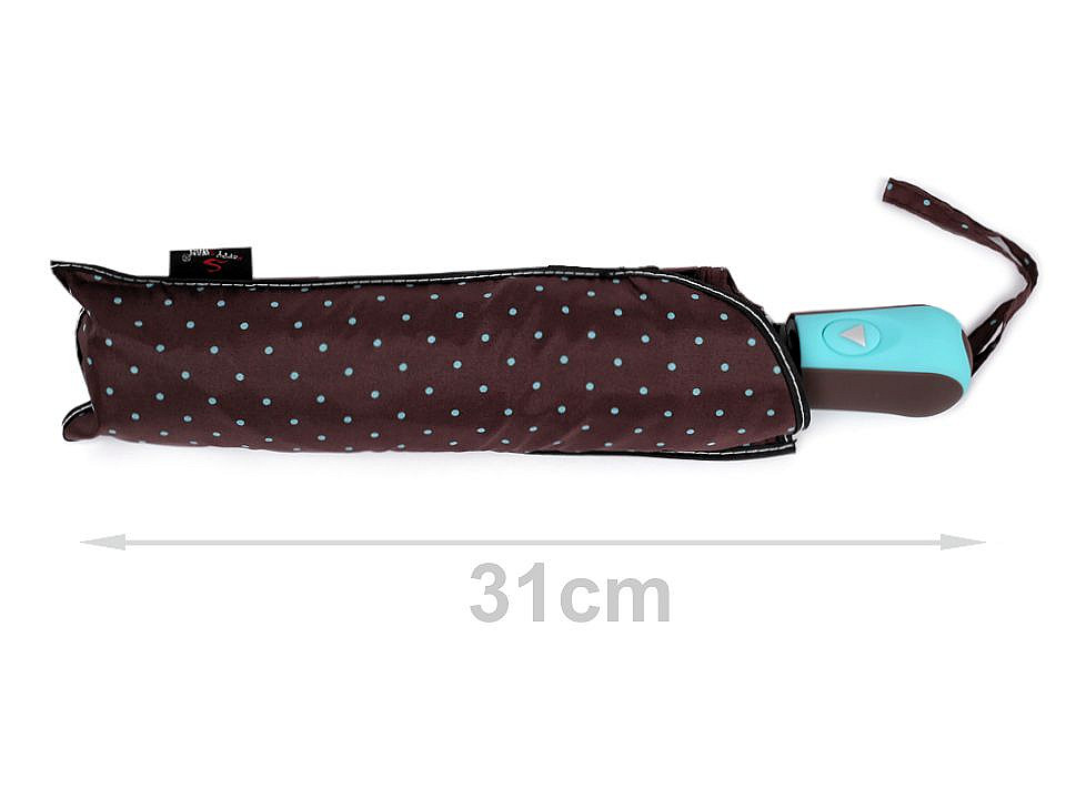 Umbrelă pliabilă femei - Negru (1 Bucată)