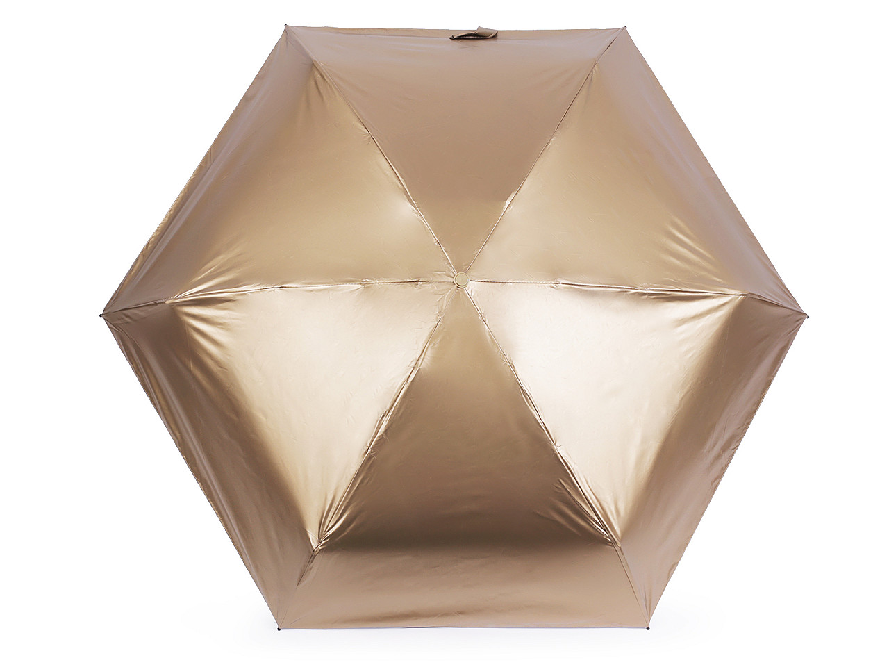 Mini umbrela pliabila de dama - Roz pudrat (1 Bucată)