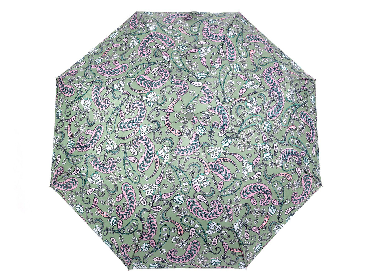 Mini umbrelă pliabilă pentru femei - Verde (1 Bucată)