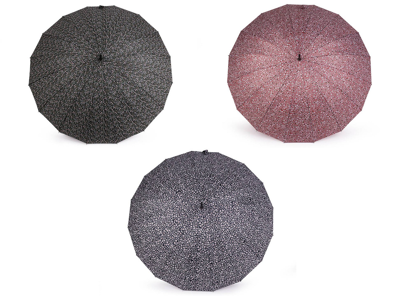 Umbrelă automata pentru femei - Albastru închis (1 Bucată)