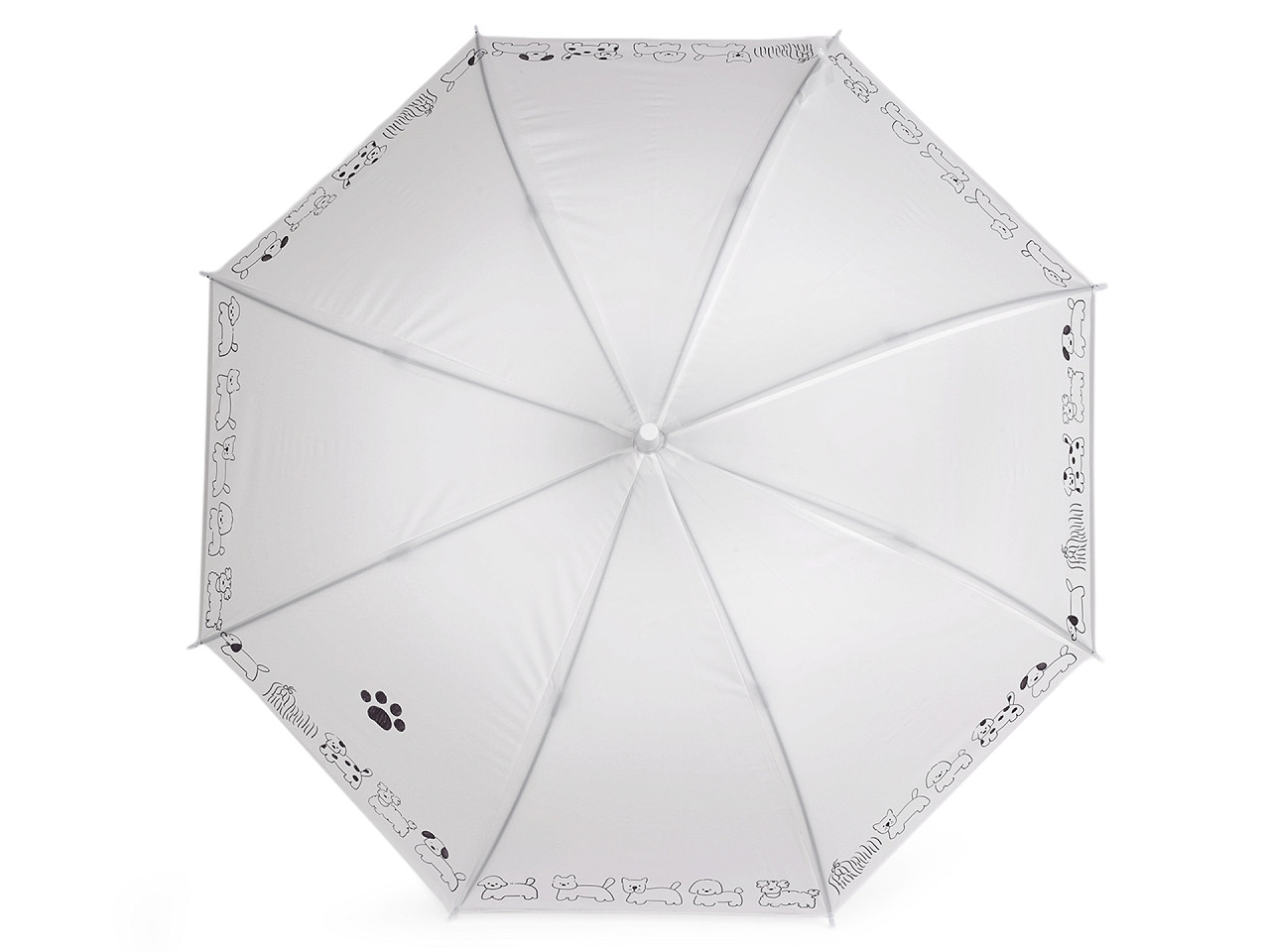 Umbrelă pentru copii - Alb (1 Bucată)