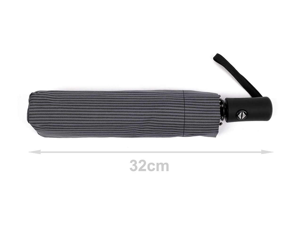 Umbrelă pliabilă pentru bărbați - Gri neutral (1 Bucată)