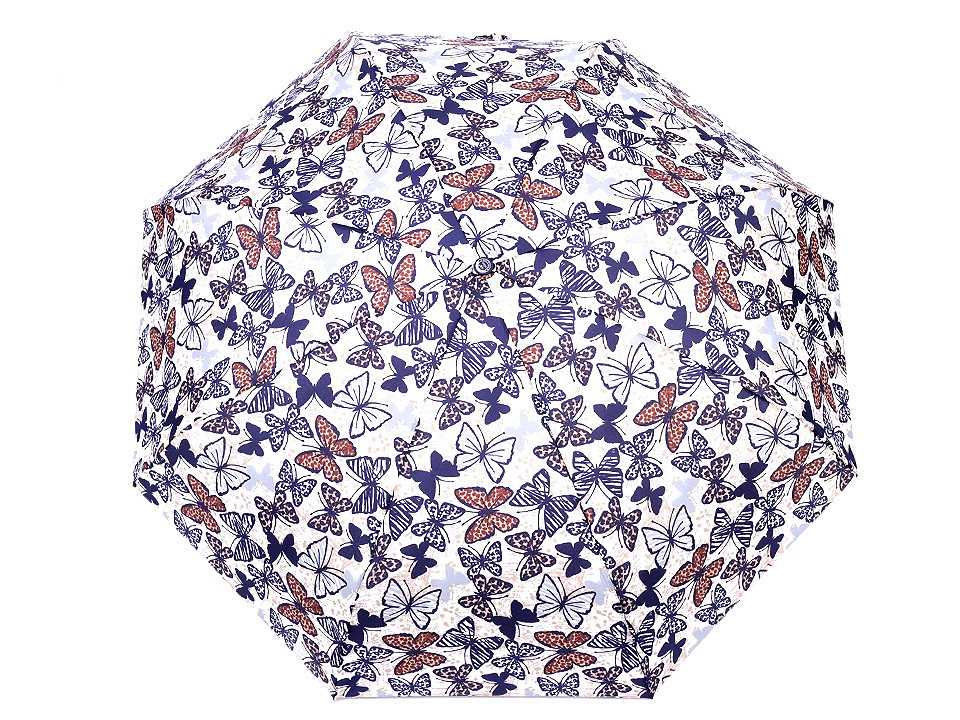 Umbrelă mini pliabilă pentru femei - Albastru închis (1 Bucată)