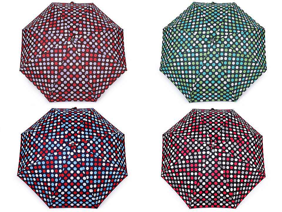 Umbrelă mini pliabilă pentru femei - Albastru închis (1 Bucată)