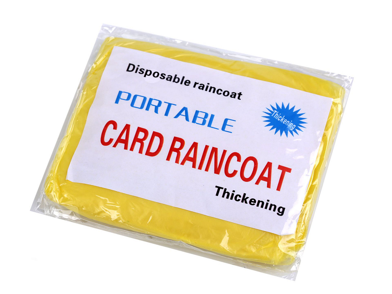 Pelerină de ploaie pentru adulți, de unică folosință - Roz deschis (1 Bucată)