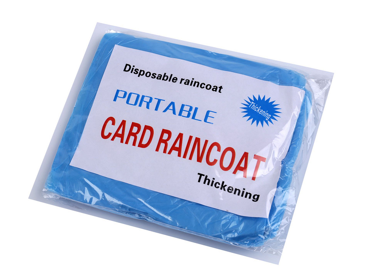 Pelerină de ploaie pentru adulți, de unică folosință - Roz deschis (1 Bucată)