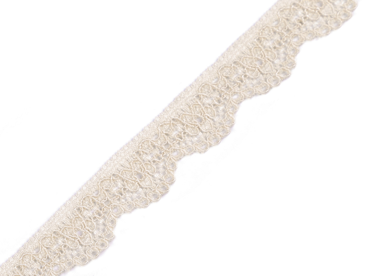 Dantelă elastică, lățime 16 mm - Negru (25 Metri)