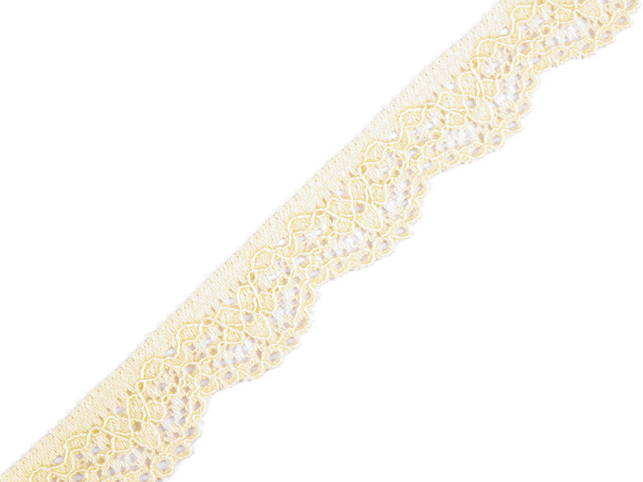 Dantelă elastică, lățime 16 mm - Negru (25 Metri)