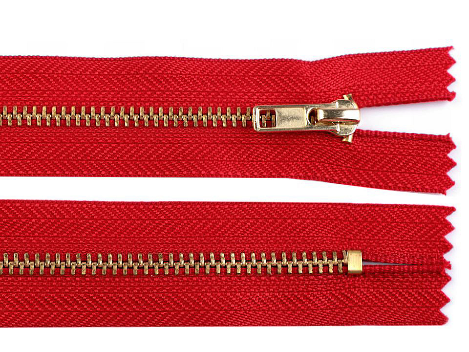 Fermoar metalic nedetașabil nr 3 lungime 18 cm - Gri hematit (1 Bucată)