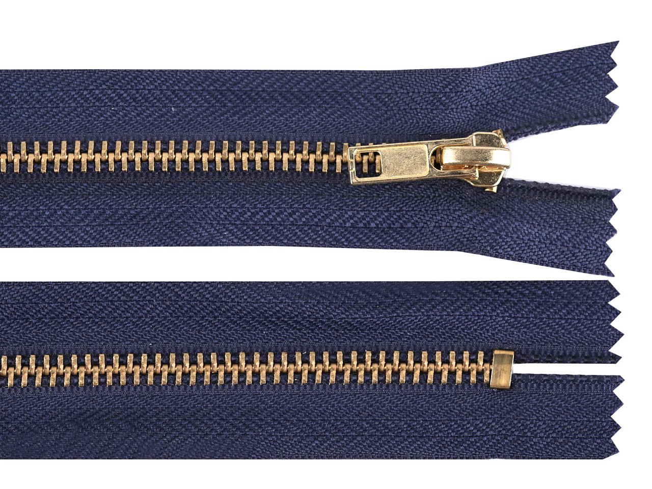 Fermoar metalic no 5 lungime 12 cm (blugi) - Albastru închis (10 Bucăți) Fermoar metalic no 5 lungime 12 cm (blugi) - Albastru închis (10 Bucăți)