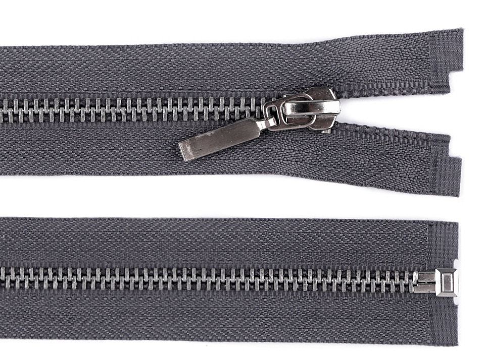 Fermoar metalic detașabil, no 5 lungime 80 cm - Albastru închis (10 Bucăți) Fermoar metalic detașabil, no 5 lungime 80 cm - Albastru închis (10 Bucăți)