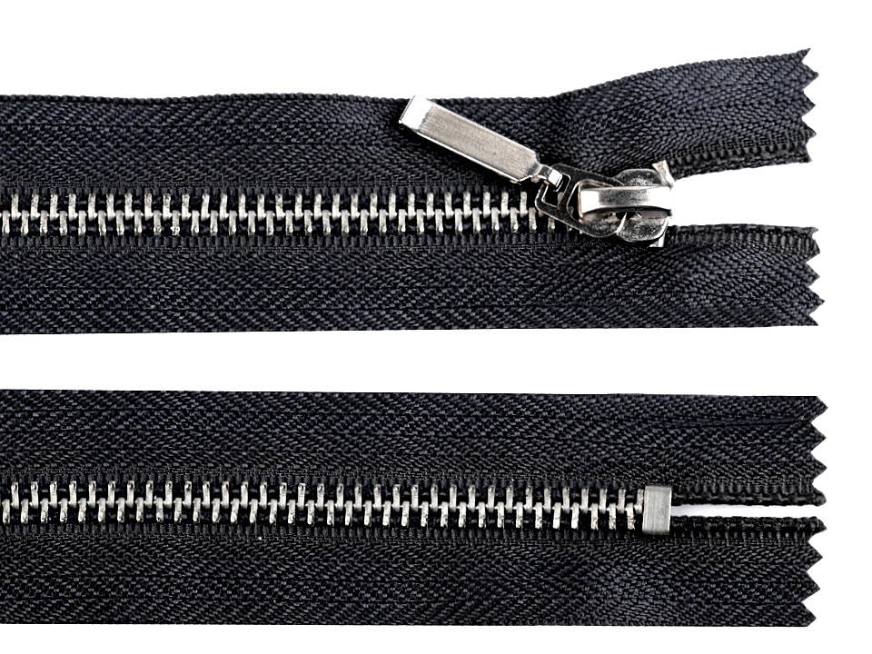Fermoar metalic nedetașabil jeans, no 5 lungime 16 cm - Albastru închis (10 Bucăți)