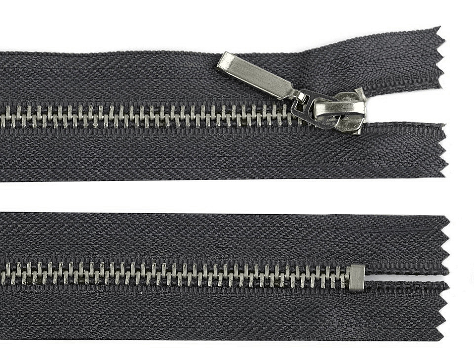 Fermoar metalic nedetașabil jeans, no 5 lungime 16 cm - Albastru închis (10 Bucăți)