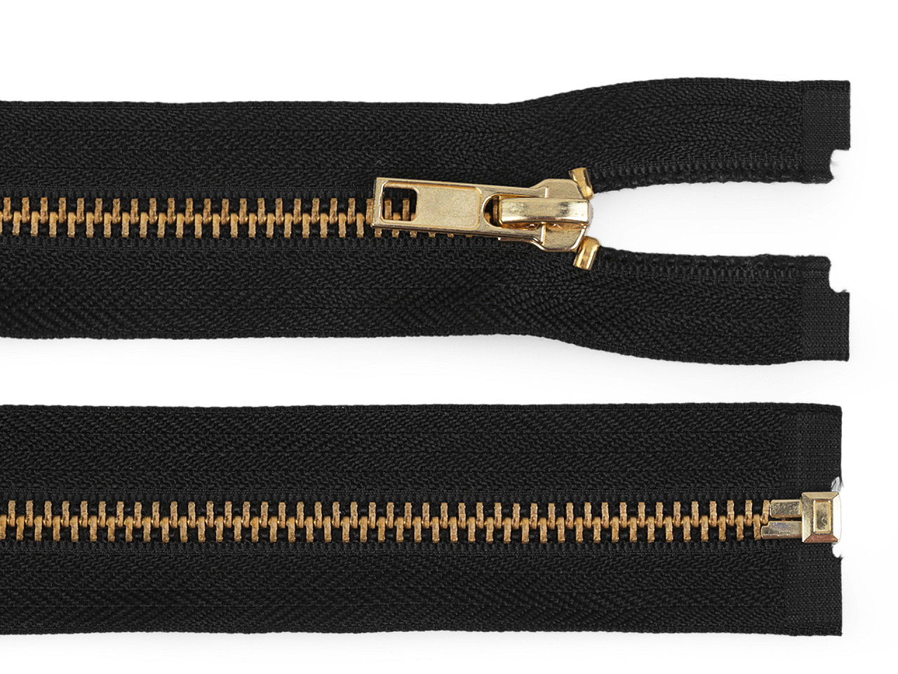 Fermoar metalic no 5 lungime 70 cm - Negru (25 Bucăți) Fermoar metalic no 5 lungime 70 cm - Negru (25 Bucăți)