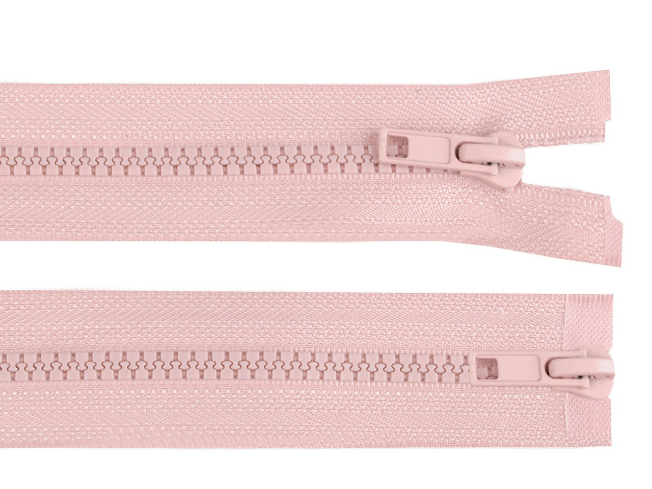 Fermoar plastic detașabil, două cursoare, no 5 lungime 75 cm - Mov vânătă (1 Bucată)