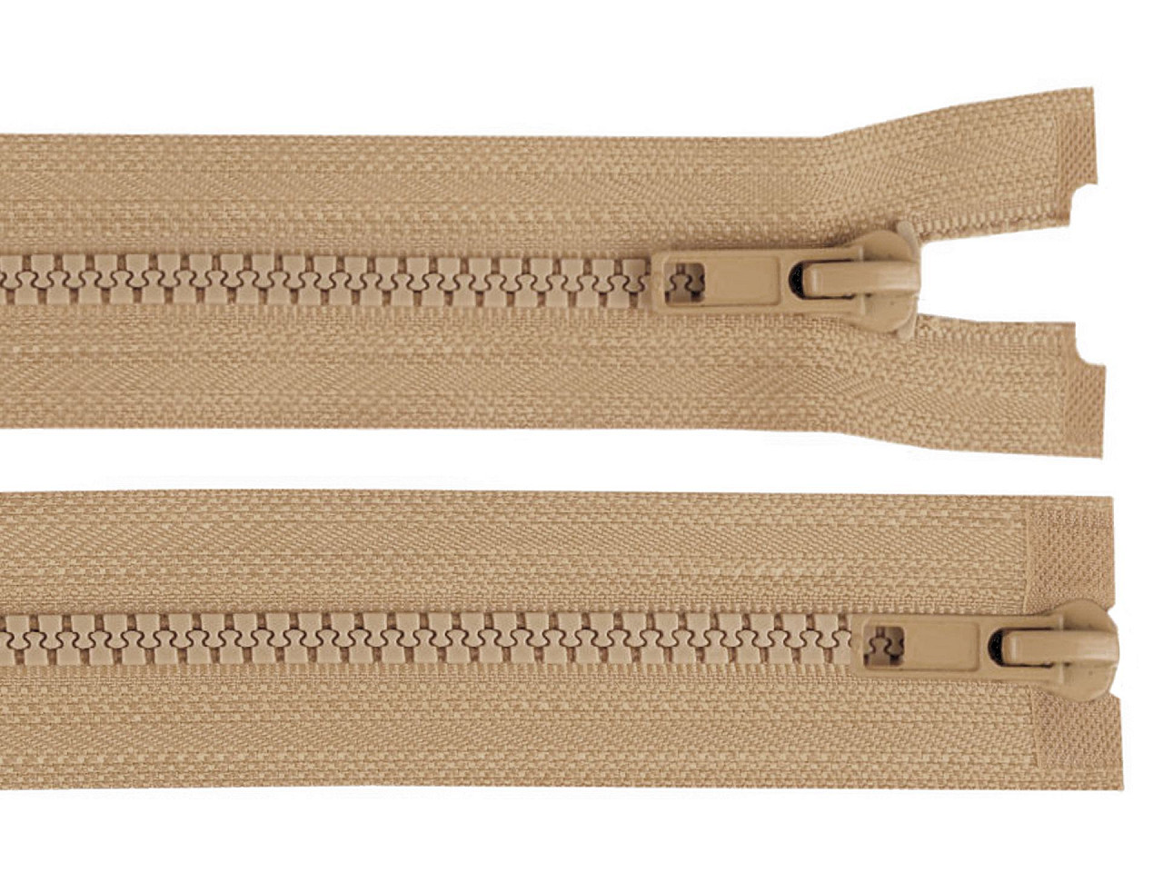 Fermoar plastic detașabil, două cursoare, no 5 lungime 75 cm - Mov vânătă (1 Bucată)