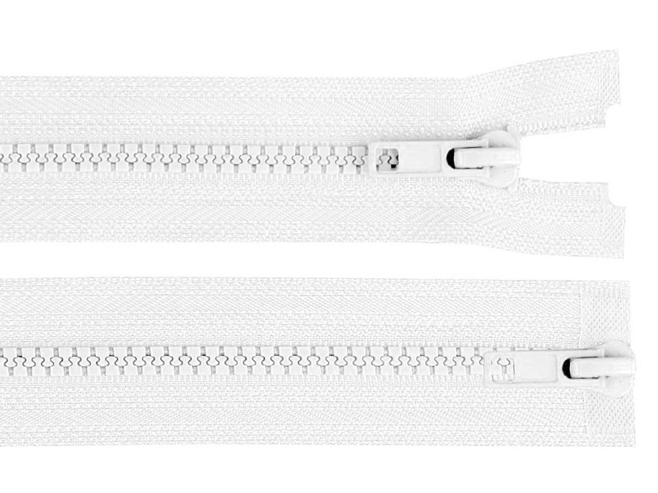 Fermoar plastic detașabil, două cursoare, no 5 lungime 90 cm - Galben muștar (1 Bucată)