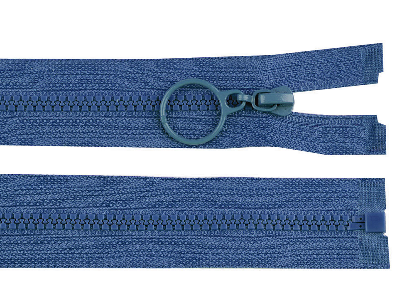 Fermoar plastic no 3 detasabil lungime 60 cm - Albastru închis (1 Bucată)