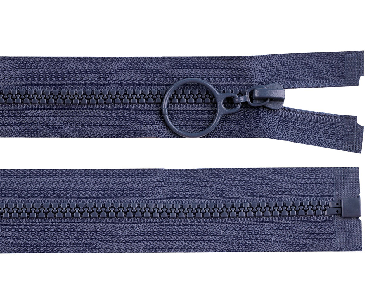 Fermoar plastic no 3 detasabil lungime 60 cm - Albastru închis (1 Bucată)