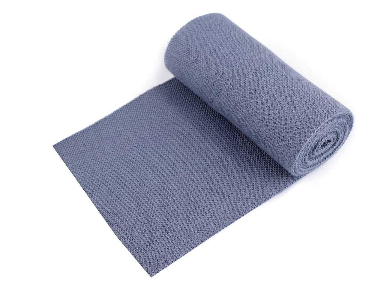 Bandă tricot elastic metraj, lățime 11,5 cm - Albastru delta (20 Metri) Bandă tricot elastic metraj, lățime 11,5 cm - Albastru delta (20 Metri)