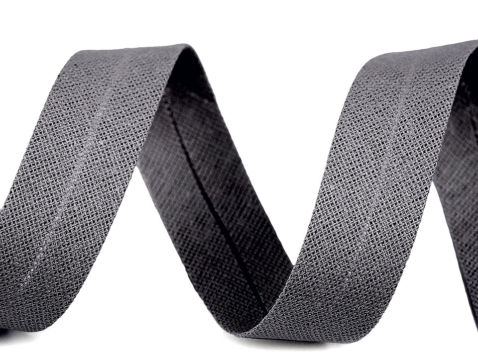 Bandă bias din bumbac, lățime 18 mm - Albastru berlin (1 Metru)