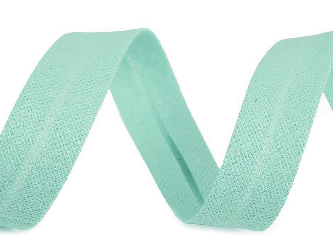 Bandă bias din bumbac, lățime 18 mm - Albastru berlin (1 Metru)