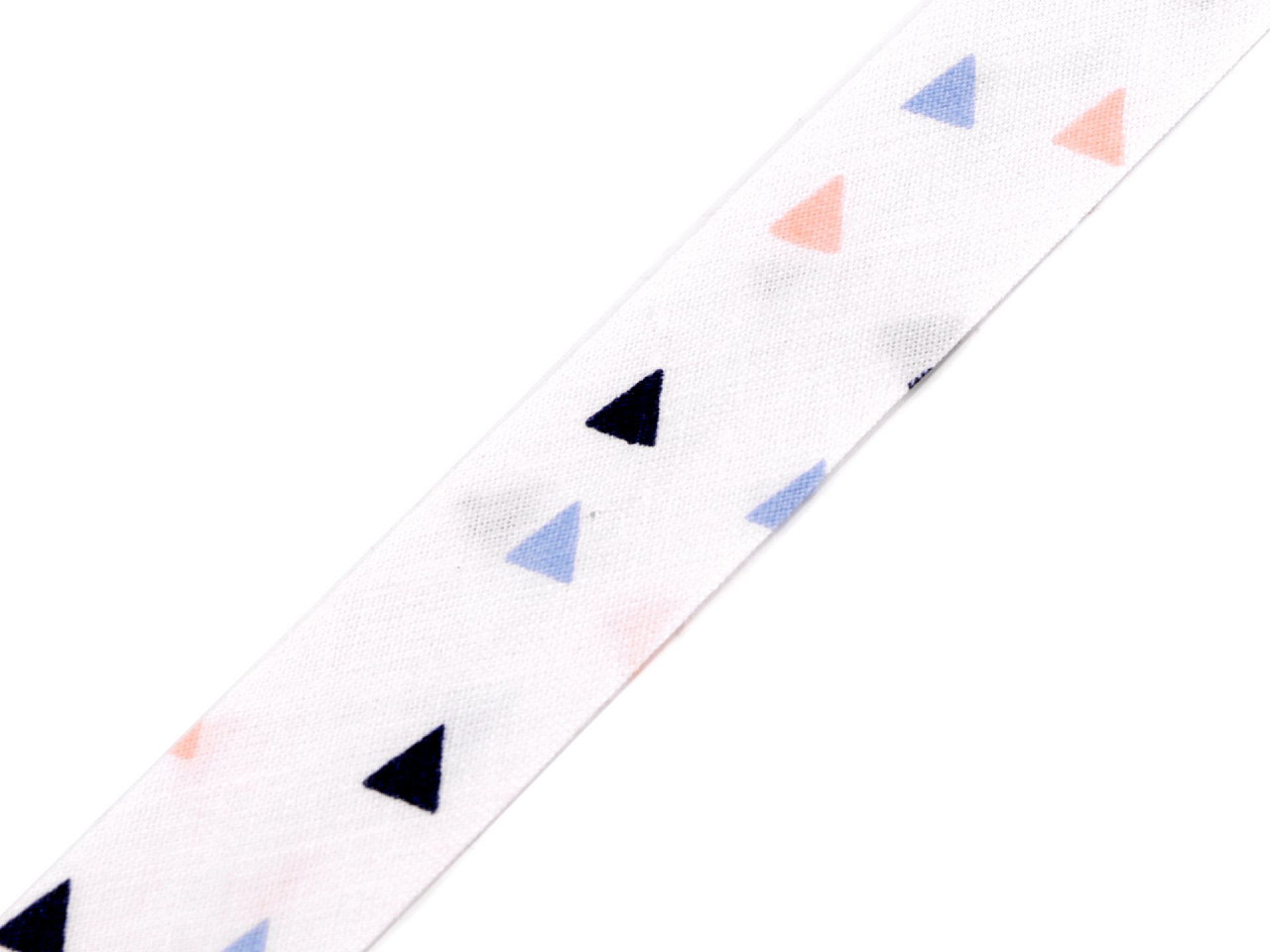 Bandă bias din bumbac, lățime 20 mm - Albastru închis (14 Metri)