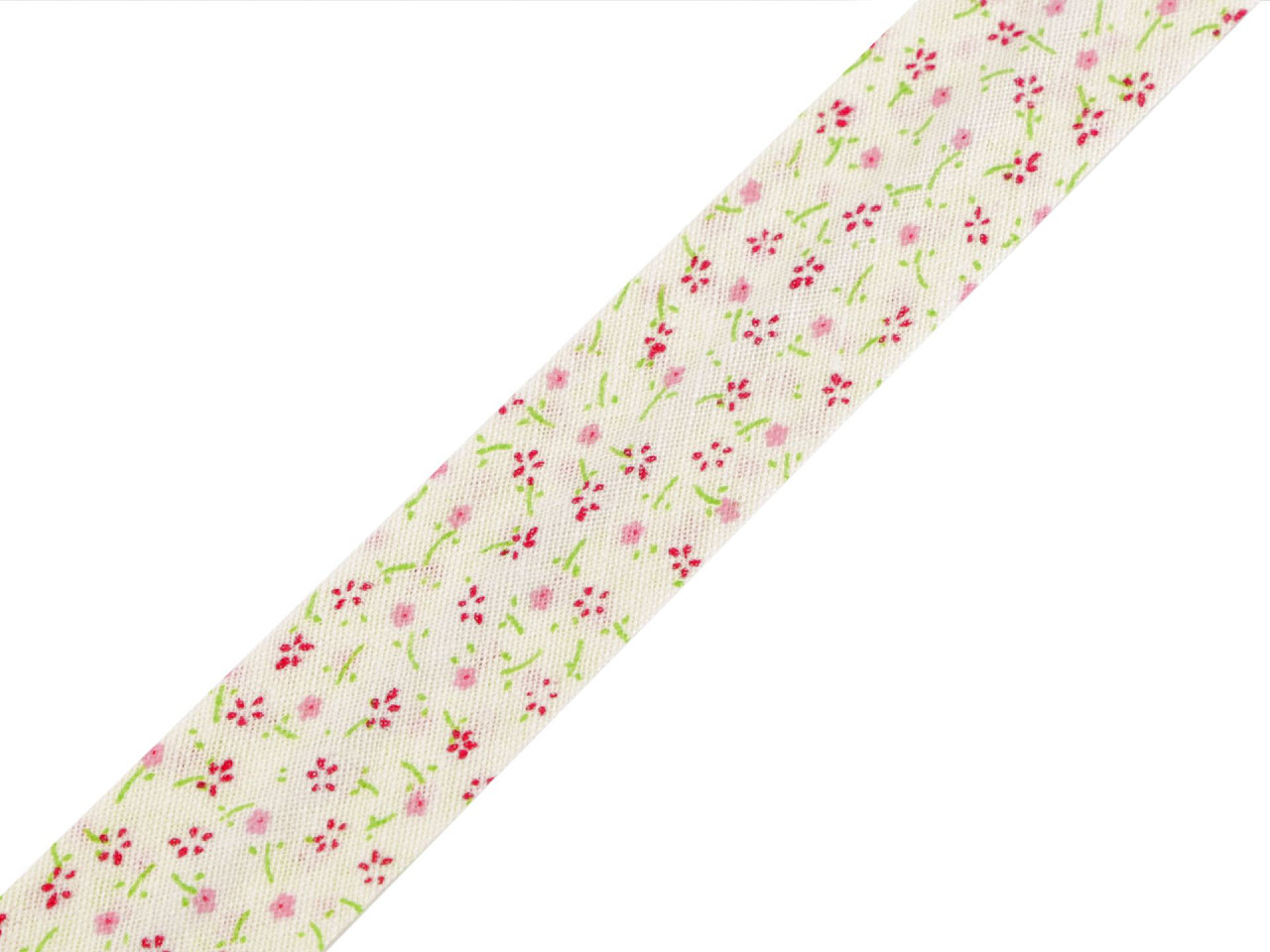 Bandă bias din bumbac, lățime 20 mm - Albastru închis (14 Metri)