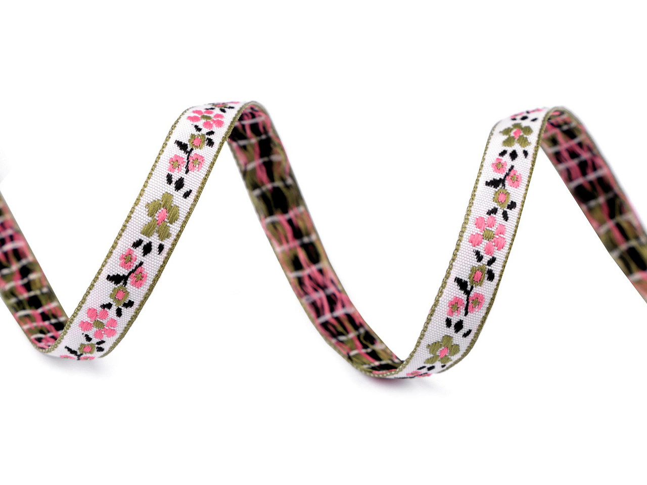 Panglică țesută, 9 mm - Albastru întunecat (18 Metri)