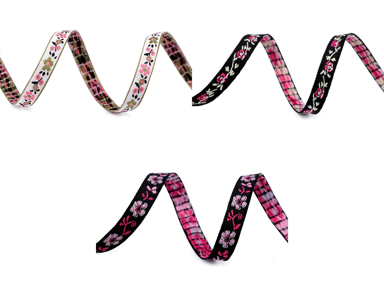 Panglică țesută, 9 mm - Albastru întunecat (18 Metri)