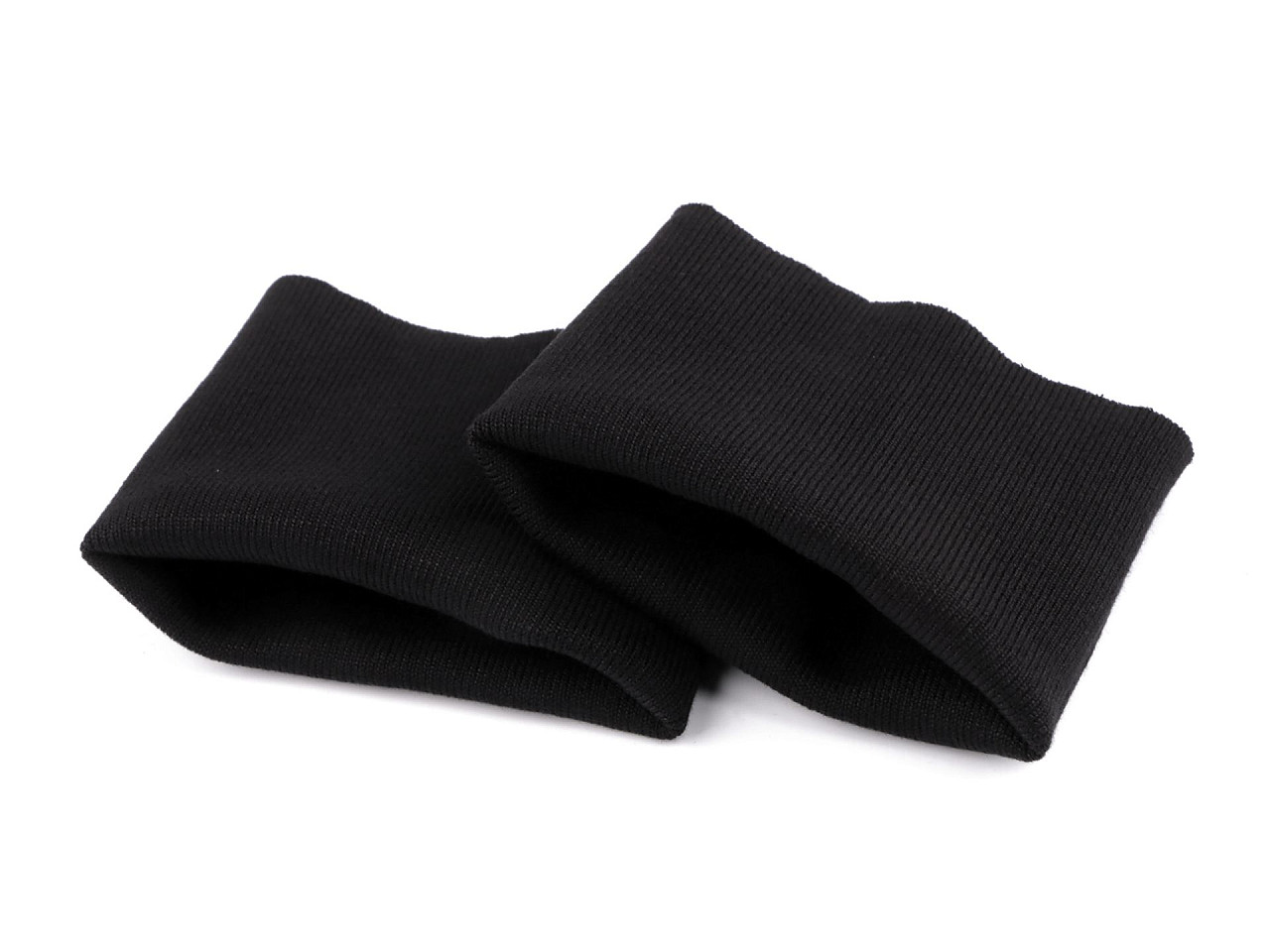 Tricot din bumbac elastic pentru mâneci lățime 14 cm - Crem foarte deschis (1 Pereche)