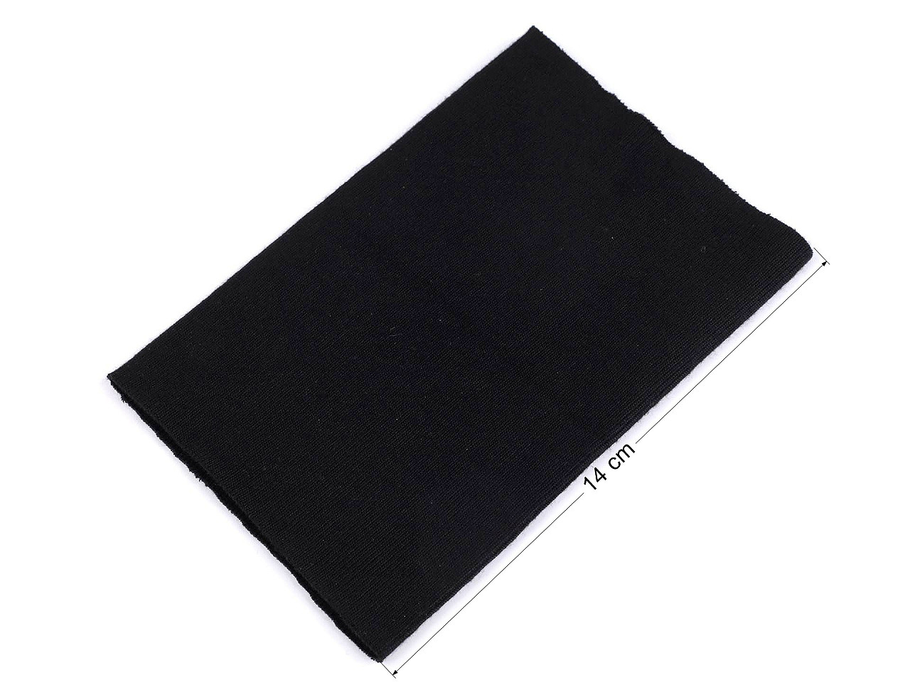 Tricot din bumbac elastic pentru mâneci lățime 14 cm - Crem foarte deschis (1 Pereche)