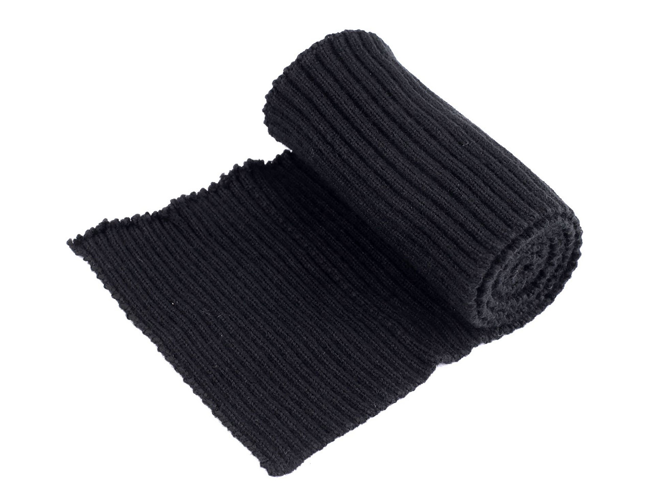 Tricot elastic 14 cm - Negru (3 Bucăți)
