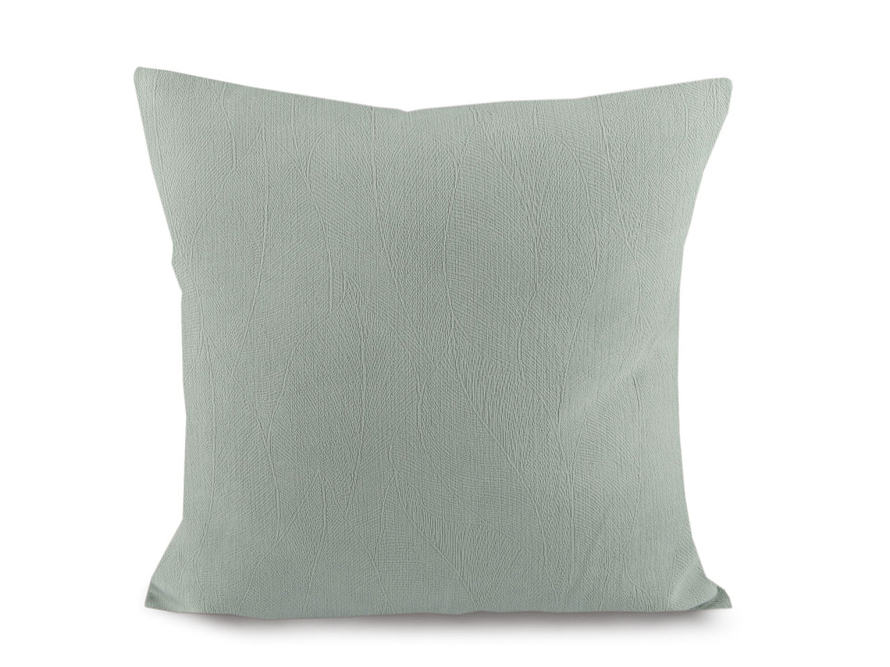 Față de pernă, culoare uni, cu model delicat, 45x45 cm - Roz antic deschis (2 Bucăți)