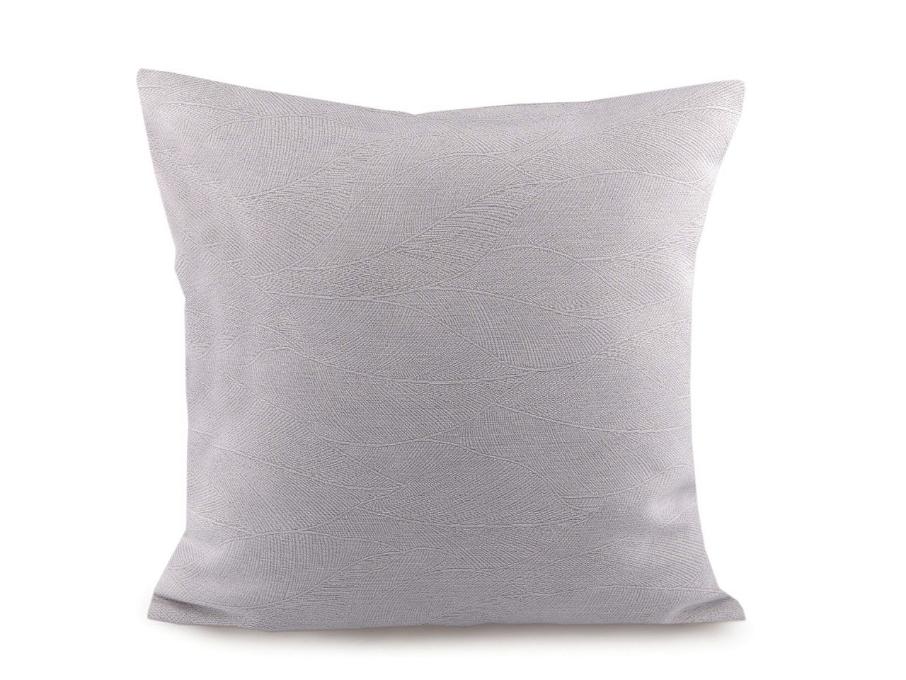 Față de pernă, culoare uni, cu model delicat, 45x45 cm - Roz antic deschis (2 Bucăți)