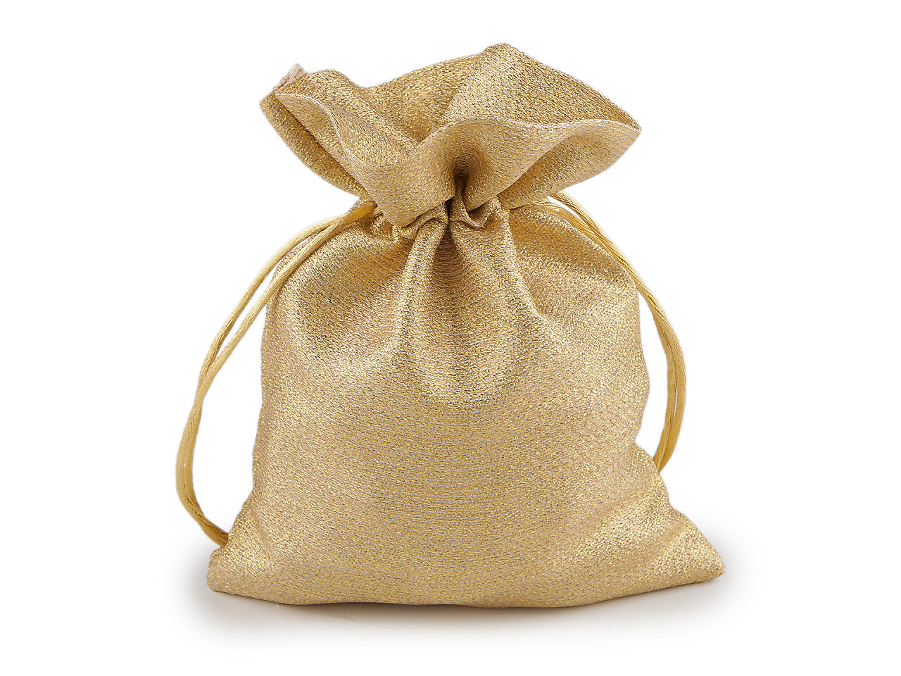 Săculeț cadou brocart 13x18 cm - Roz pudrat (10 Bucăți)