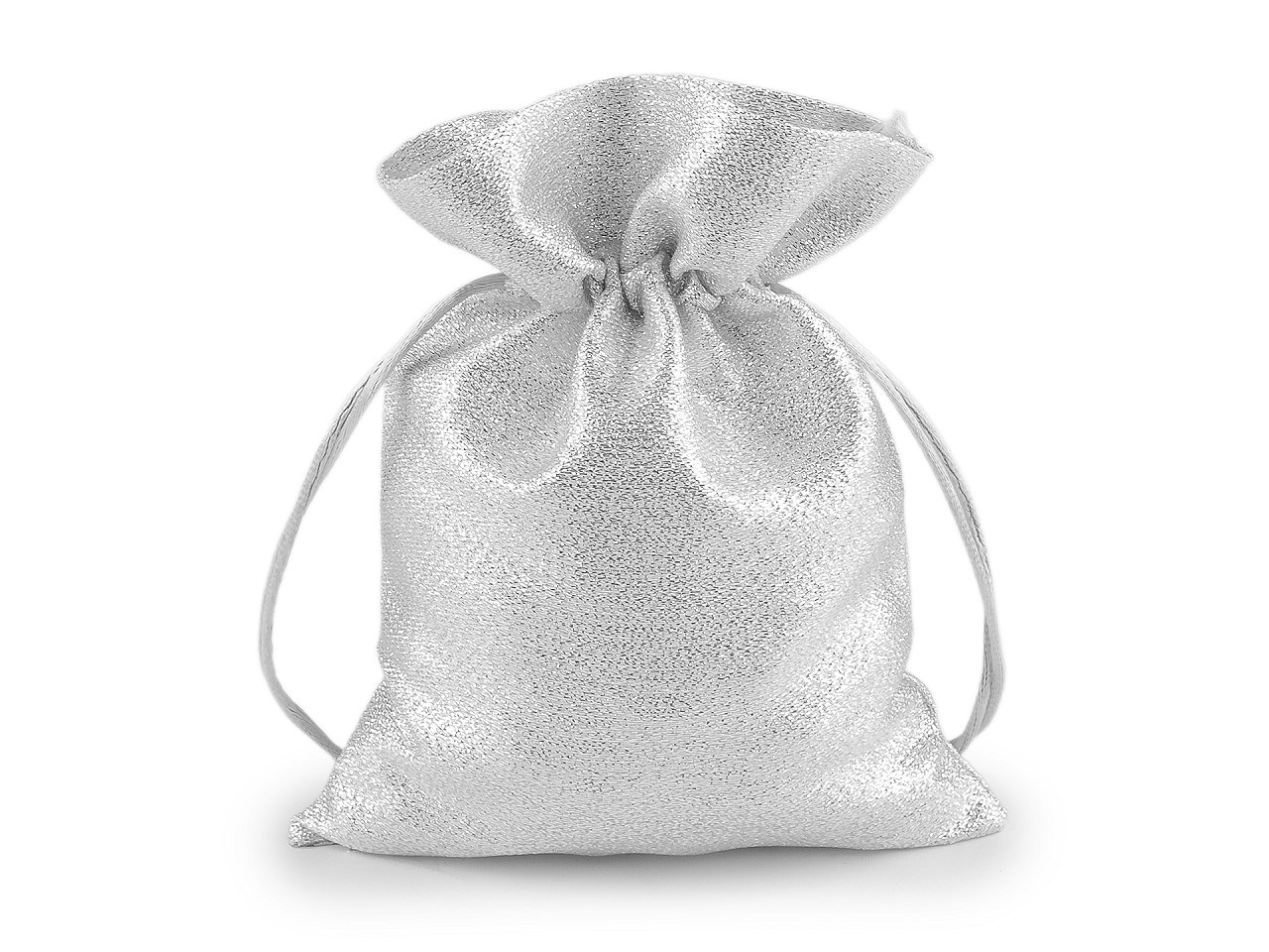 Săculeț cadou brocart 13x18 cm - Roz pudrat (10 Bucăți)